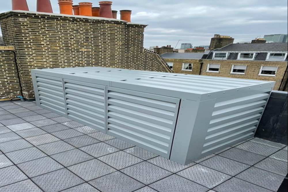 After installation of Enclosure
