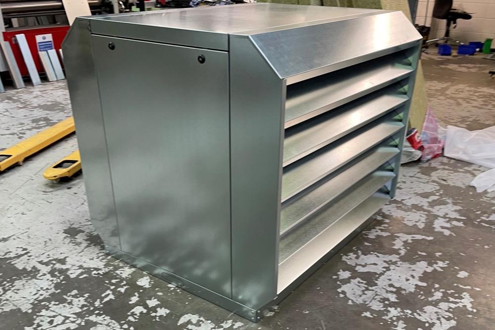 Factory Pre Assembly of Quiet air Enclosure