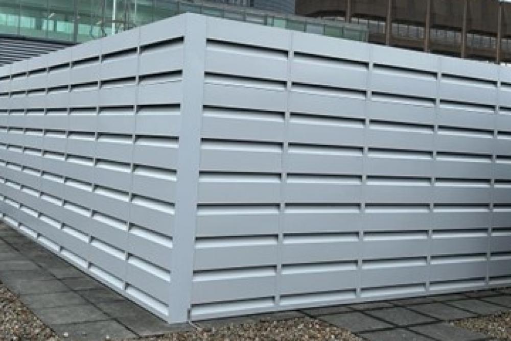 Acoustic Louvred enclosure
